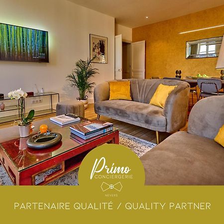 Appartement Montagnon - Les Suites Du Palais - Classe 4 Etoiles, Parking Prive, Vue Cathedrale, 3 Chambres, Primo C0Nciergerie Nevers Exterior foto